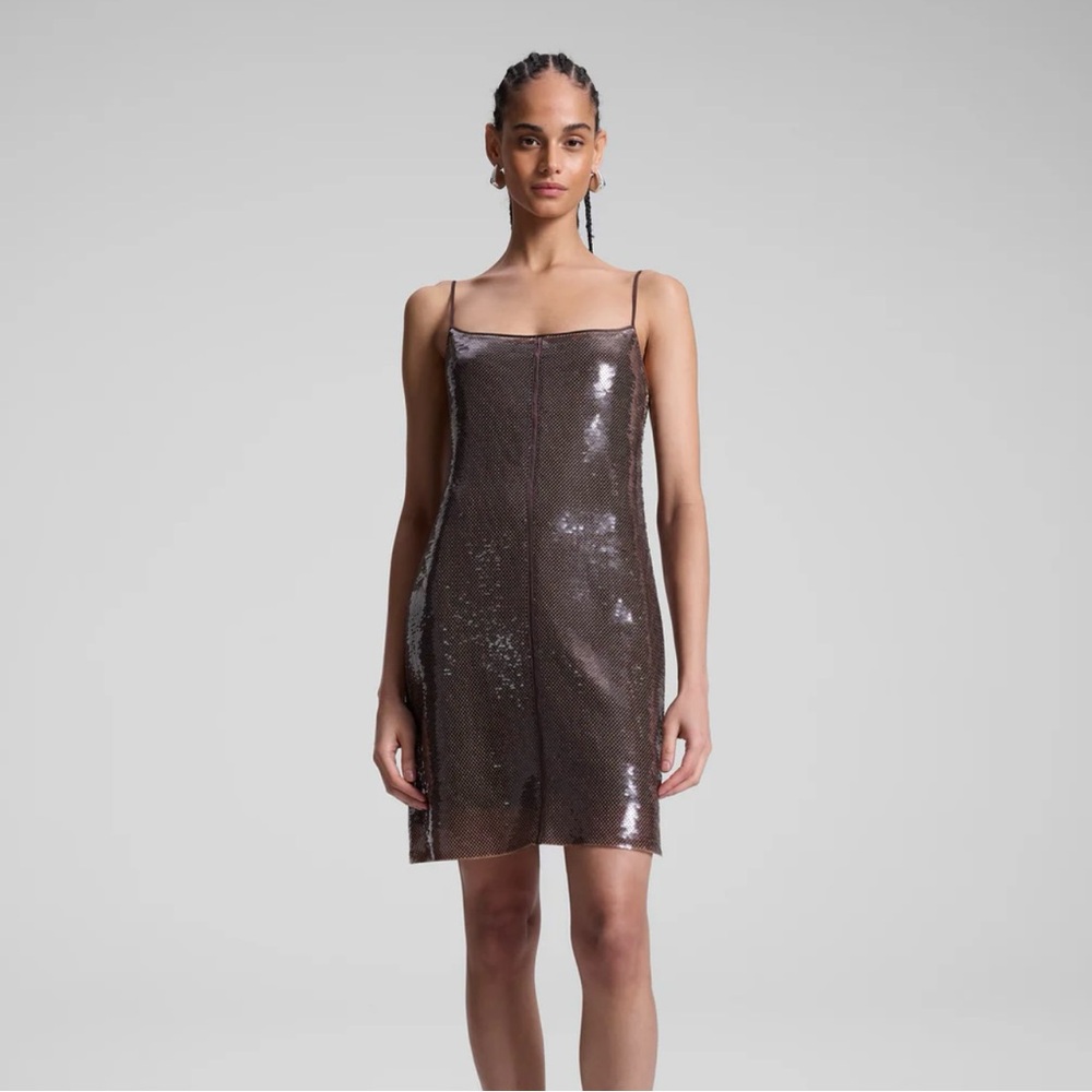 ALC Dani Embellished Mini Dress